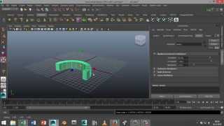 Maya 2014 tutorial Bending objects in Autodesk Maya [upl. by Nesila]