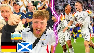 Deutschland vs Schottland  EM Stadionvlog 🇩🇪🏴󠁧󠁢󠁳󠁣󠁴󠁿  LEGENDÄRER AUFTAKT DER 🚌 TOUR  ViscaBarca [upl. by Lyrrehs]