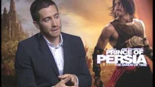 PRINCE OF PERSIA Interviews with Jake Gyllenhaal Ben Kingsley Gemma Arterton and Jerry Bruckheimer [upl. by Lerual768]