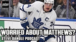 Matthews Is in Germany To Treat His Injury amp Maple Leafs Are Icing Thin Lineup Against Vegas [upl. by Giacomo]