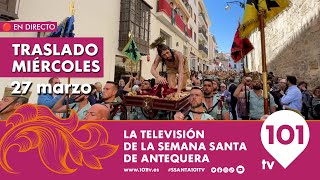 🔴 EN DIRECTO  Traslado legionario y entronización  Semana Santa de Antequera  27 marzo 2024 [upl. by Bess]