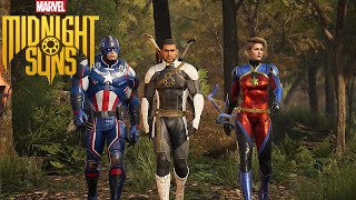 PART 34 Captain and Captain Marvel Midnight Suns [upl. by Rayburn]