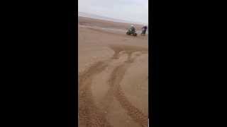 Ardeer beach quad amp yz crash [upl. by Vescuso528]