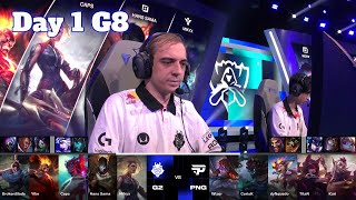 G2 vs PNG  Day 1 LoL Worlds 2024 Swiss Stage  G2 Esports vs paiN Gaming full [upl. by Nidya]