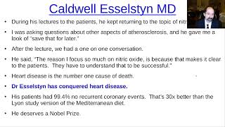 Caldwell Esselstyn MD nutrition hero [upl. by Leaj486]