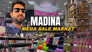 Madina Big Sale Market Everything Just in 3 Riyal  Madina Secret Market for Hujaj Ikram [upl. by Isador642]