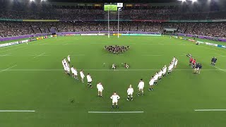 Englands incredible response to intense New Zealand Haka [upl. by Necaj335]