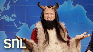 Weekend Update Krampus on Kidnapping Naughty Children  SNL [upl. by Eatnoled907]