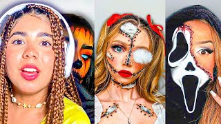 Las mejores Transformaciones💄 de Halloween 👻🤡😳 [upl. by Azriel]