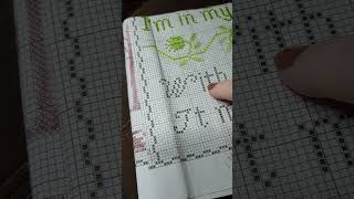 I Made A Stitching Mistake 🐸 crossstitch flosstube [upl. by Ingvar]