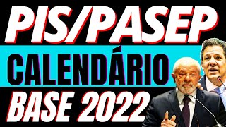 PISPASEP 2022 CALENDÃRIO 2024 ELABORADO PELO GOVERNO  DATAS DE PAGAMENTO DO ABONO SALARIAL 2022 [upl. by Valli]