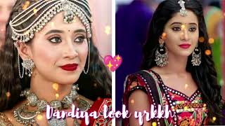 yeh rishta kya kehlata hai Navratri garba look 💖Nagada sang Dhol songDandiya music 🎵 [upl. by Bloomer694]