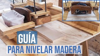 Como NIVELAR Madera 👌 IMPRESIONANTE GUÍA [upl. by Ilatfan332]