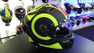 MT Braker SV Inox Helmet Matt BlackFluo Yellow [upl. by Genet]