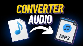 Como Converter Qualquer Audio para mp3 CELULAR OU PC [upl. by Trin450]