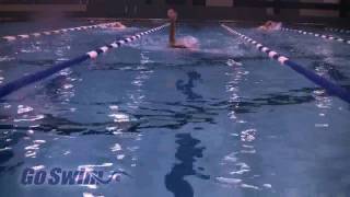 Swimming  Backstroke  Steady Kick [upl. by Tanney145]