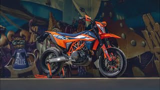 2023 New KTM 690 SMC R First Look [upl. by Treulich]