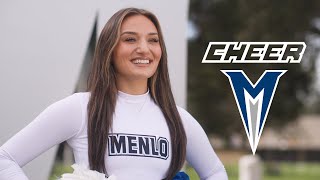 Menlo College  New Cheerleading Uniform [upl. by Flosi872]