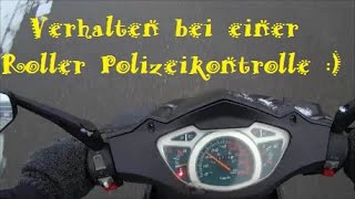 Verhalten in einer Roller Polizeikontrolle [upl. by Whittemore]