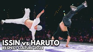 Bboy Issin vs Bboy Haruto  Respect Culture Taiwan 2024 [upl. by Kristie]