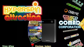 Hyperspin Attraction  All Gaming Categories  Kinhank 12tb Retrogaming Drive [upl. by Anelam969]