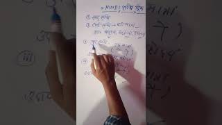 Hindi sandhi trick [upl. by Kimon]