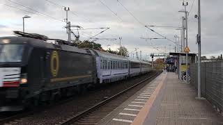 Durchfahrt von EC247 nach Warszawa Wschodnia in Erkner  Unterwegs mit TrainspottingDE193 [upl. by Callista]