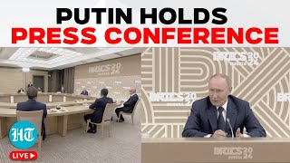 LIVE  Putin Takes Tough Questions From Media Ahead Of BRICS Summit  Putin Press Conference [upl. by O'Dell]