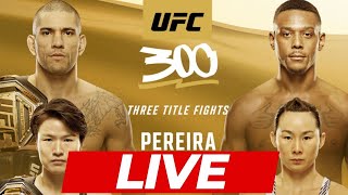 UFC 300 PRESS CONFERENCE Alex Pereira vs Jamahal Hill  LIVE STREAM [upl. by Sowell]