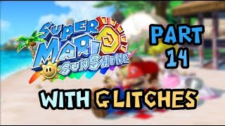 Super Mario Sunshine With Glitches  Part 14 Blue Coin Mythbusting Bianco Hills Blue Coins [upl. by Esyahc666]