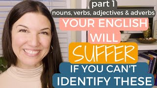 Nouns Verbs Adjectives amp Adverbs at Job Interviews for Clear ProfessionalEnglish FoundationPart1 [upl. by Seftton]