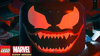 A LUTA CONTRA VENOM NãoExtreme  Lego Marvel Super Heroes 3 [upl. by Elenahc]