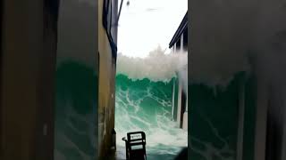 Tsunami Strikes Powerful Waves Crash Into City Streets 🌊 [upl. by German508]