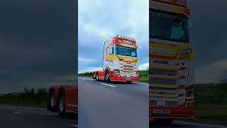 McConaghy 660S scaniav8 scania v8 v8power foryou fyp onlywayistrucking trucking [upl. by Nnair]