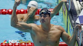 Team USA wins gold in Mens 4x100m free relay at 2019 World Swimming Championships  NBC Sports [upl. by Oiramaj]