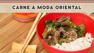 Carne à moda oriental  Receitas de Minuto EXPRESS 41 [upl. by Notnel]