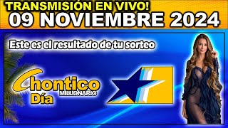 CHONTICO DÍA Resultado CHONTICO DIA SÁBADO 09 de noviembre de 2024 [upl. by Yrok]