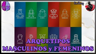 ðŸŸ£ MILENIAL Z 7 Arquetipos Masculinos y Femeninos [upl. by Anivle368]