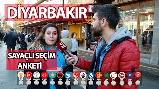 DİYARBAKIR SAYAÇLI SEÇİM ANKETİ 2024 quotKendimize Vereceğizquot [upl. by Neff]