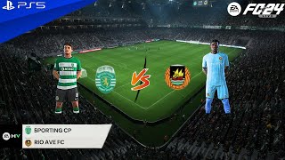 FC 24  Sporting vs Rio Ave  Liga Portugal 20242025  9 August 2024 Gameplay [upl. by Nyrahs]