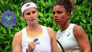 Jasmine Paolini vs Greetje Minnen  Wimbledon 2024 [upl. by Nylhtiak]