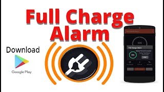 improve battery health  full charge alarm battery alarm [upl. by Orteip559]