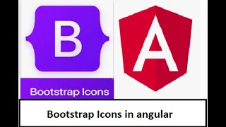 how to use bootstrap icons in Agular [upl. by Nylisoj744]