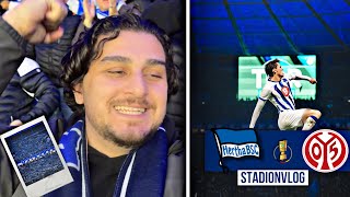 DER GROSSE TRAUM GEHT WEITER😉 Hertha BSC  FSV Mainz 05 Highlights amp Tore  DFBPokal Stadionvlog [upl. by Ajak]