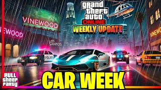 FOR CAR GUYS ONLY  GTA Online WEEKLY UPDATE  Discounts Bonuses Free Cars Rewards in GTA 5 [upl. by Berthoud]