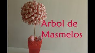 Como hacer un arbol de masmelos [upl. by Ajit]