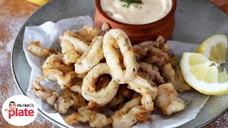 How to Make FRIED CALAMARI Crispy and Delicious Like an Italian [upl. by Oad962]