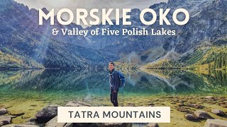 Morskie Oko  Tatra Mountains  Hiking the most famous trail in Poland [upl. by Carol-Jean]