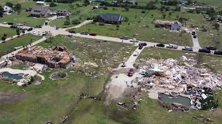 Tornado Aftermath in Celina TX 525  Drone Footage of Devastation read description to help [upl. by Lamp330]