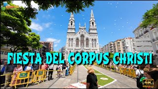 Procesión del Corpus Christi  Aviles Asturias  Spain  4k uhd video 2023 [upl. by Richlad57]